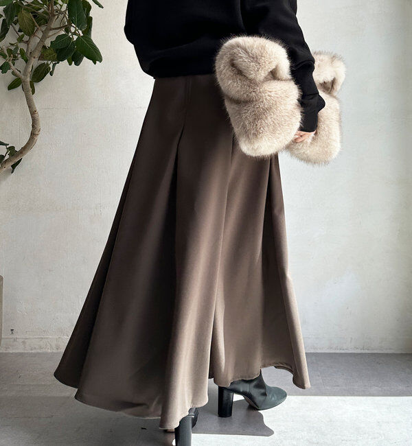  「タックフレアスカート」|スカート|