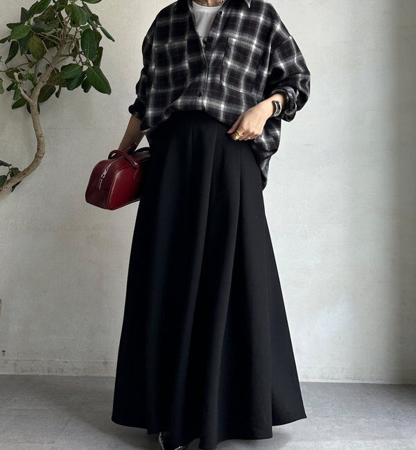  「タックフレアスカート」|スカート|