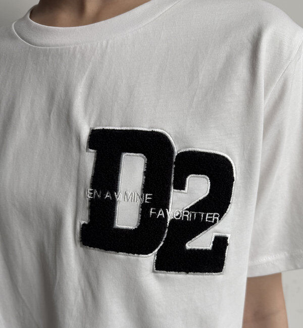  「サガラ刺繍D2ワッペンTEE」|Tシャツ・カットソー|