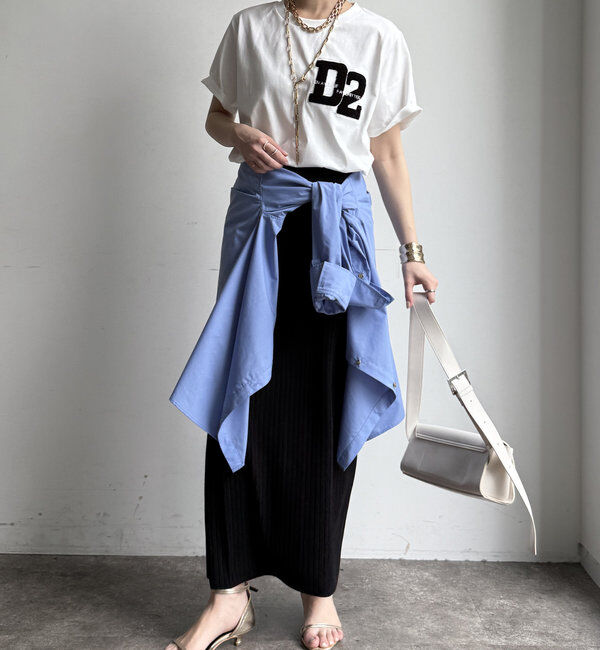  「サガラ刺繍D2ワッペンTEE」|Tシャツ・カットソー|