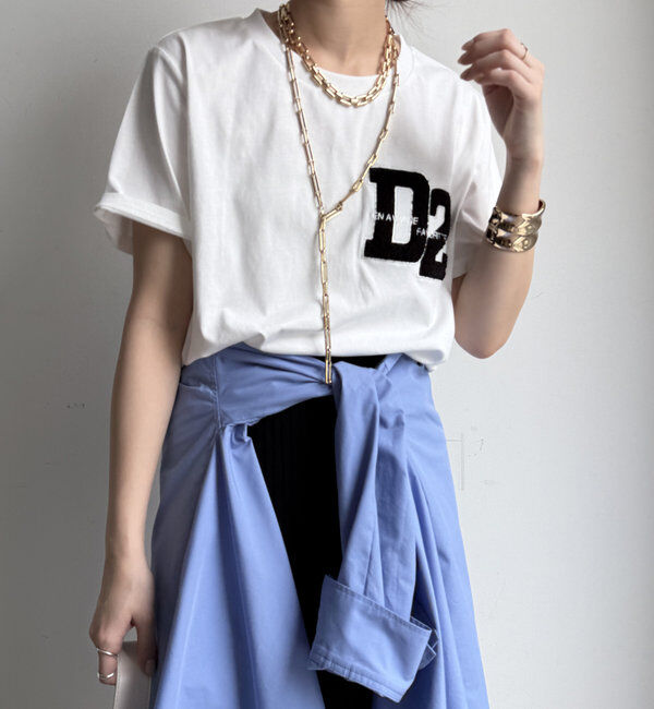  「サガラ刺繍D2ワッペンTEE」|Tシャツ・カットソー|