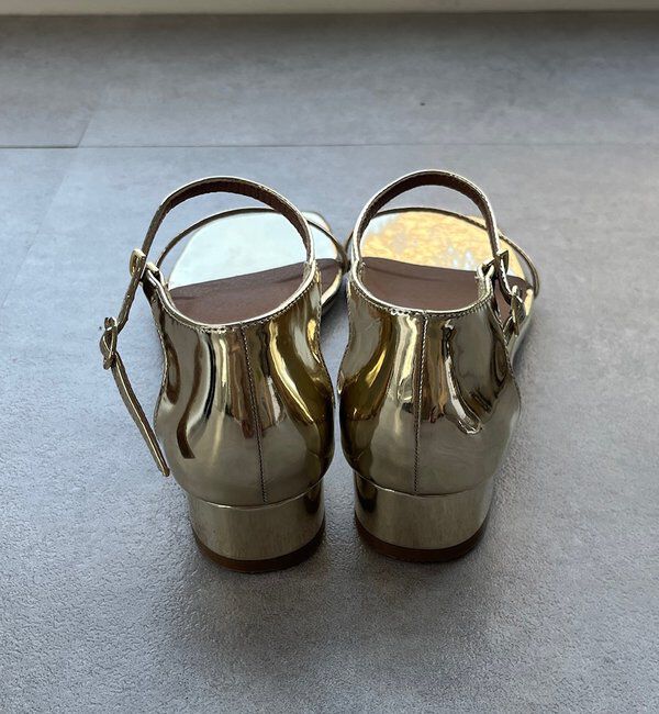  「スクエアストラップサンダル」|サンダル|