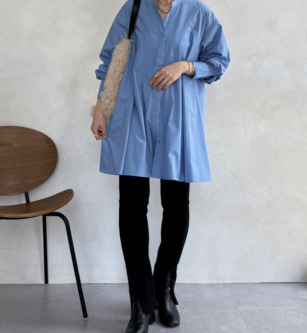  「チュニックフレアブラウス」|シャツ・ブラウス|