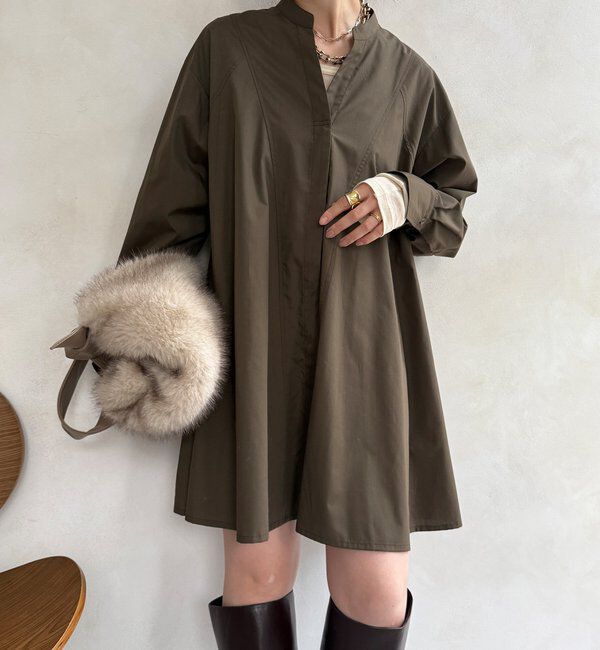  「チュニックフレアブラウス」|シャツ・ブラウス|