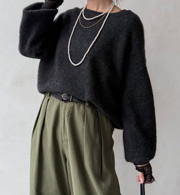  「ヤクウールプルオーバー」|ニット・セーター|