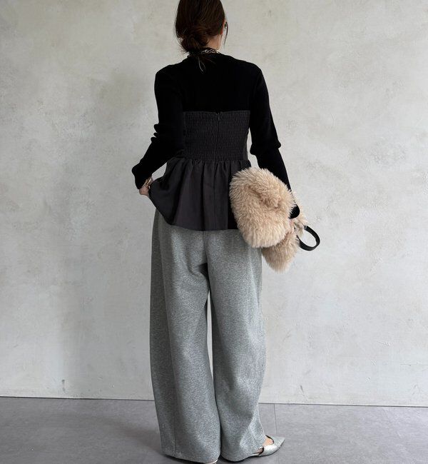  「ボンバーヒートスウェットパンツ」|チノ|