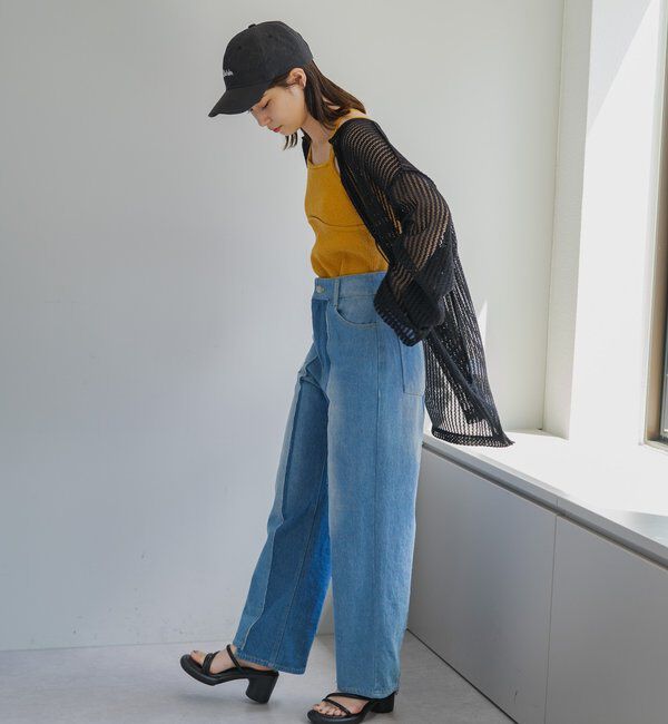  「【WEB限定/2サイズ展開】カットレースカーディガン」|Tシャツ・カットソー|