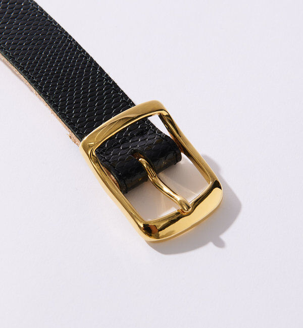  「【MONN.:.(モン)】SHIHOコラボ型押しベルト」|ベルト|