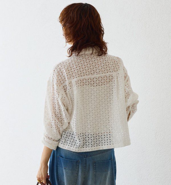  「【着映え◎】レースワークジャケット」|その他|