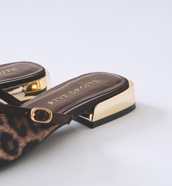  「予約【さりげないアクセントに】ゴールドポイントミュール」|その他|