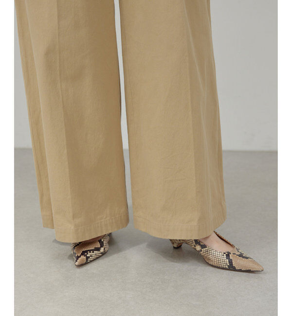  「【2.718】ポインテッドスリングバック」|パンプス|