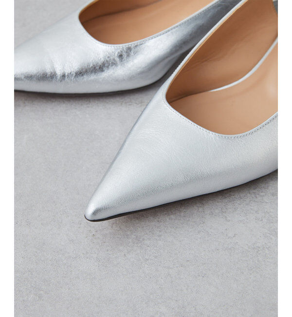  「【2.718】ポインテッドスリングバック」|パンプス|