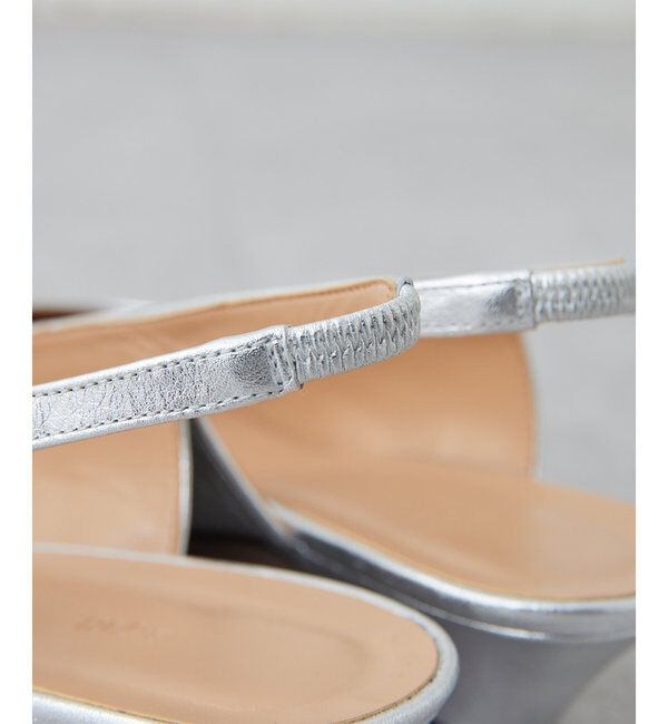  「【2.718】ポインテッドスリングバック」|パンプス|