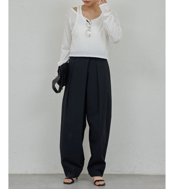  「レイヤードカットソー」|Tシャツ・カットソー|