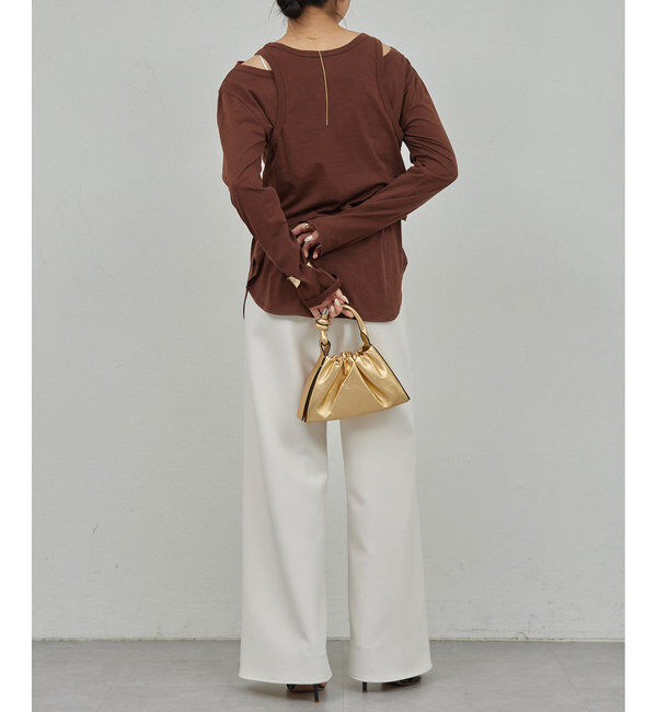  「レイヤードカットソー」|Tシャツ・カットソー|