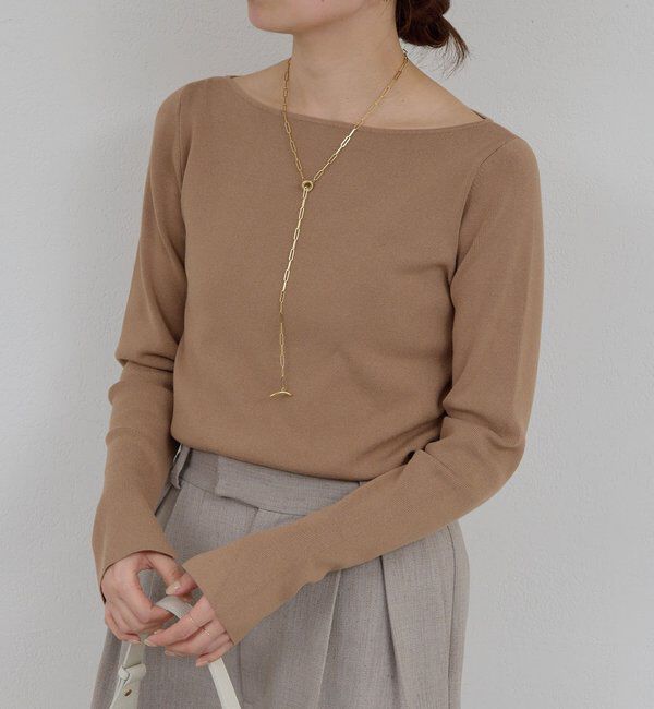  「ボートニットプルオーバー」|ニット・セーター|