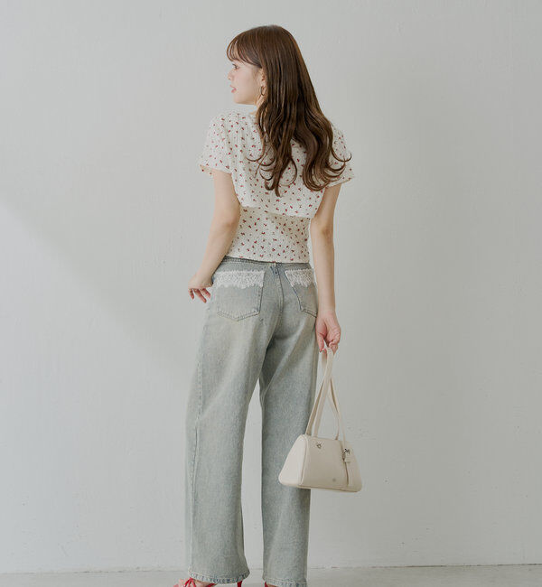  「【SET ITEM】フラワーボレロ+タンクセット」|Tシャツ・カットソー|