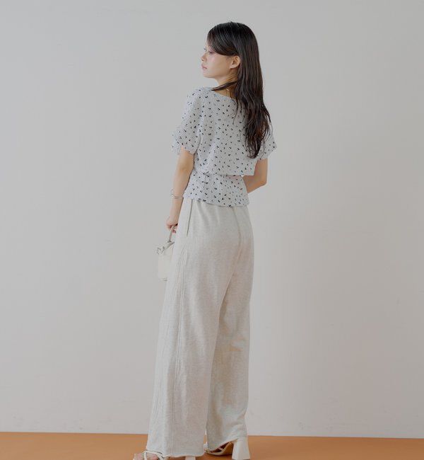  「【SET ITEM】フラワーボレロ+タンクセット」|Tシャツ・カットソー|