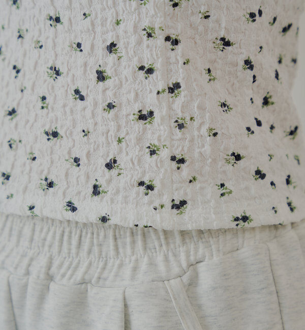  「【SET ITEM】フラワーボレロ+タンクセット」|Tシャツ・カットソー|