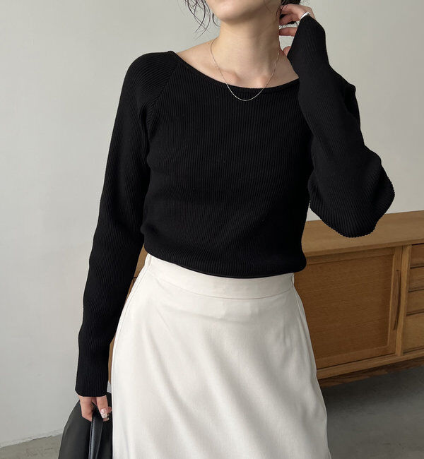  「2WAYジップニット」|ニット・セーター|