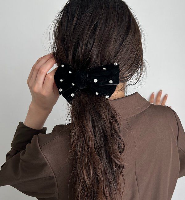  「〈GOLDY/ゴールディ〉ストーンリボンバレッタ」|リング|