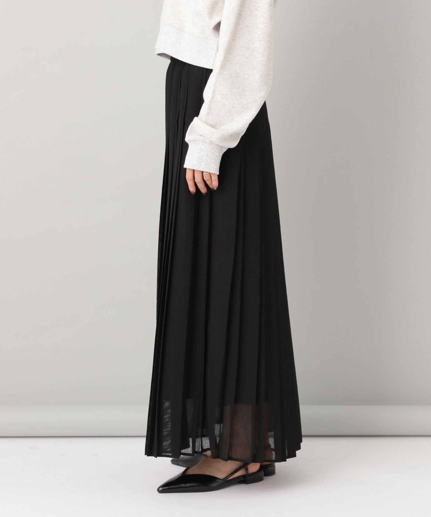 A part by 「メッシュプリーツスカート」|スカート|