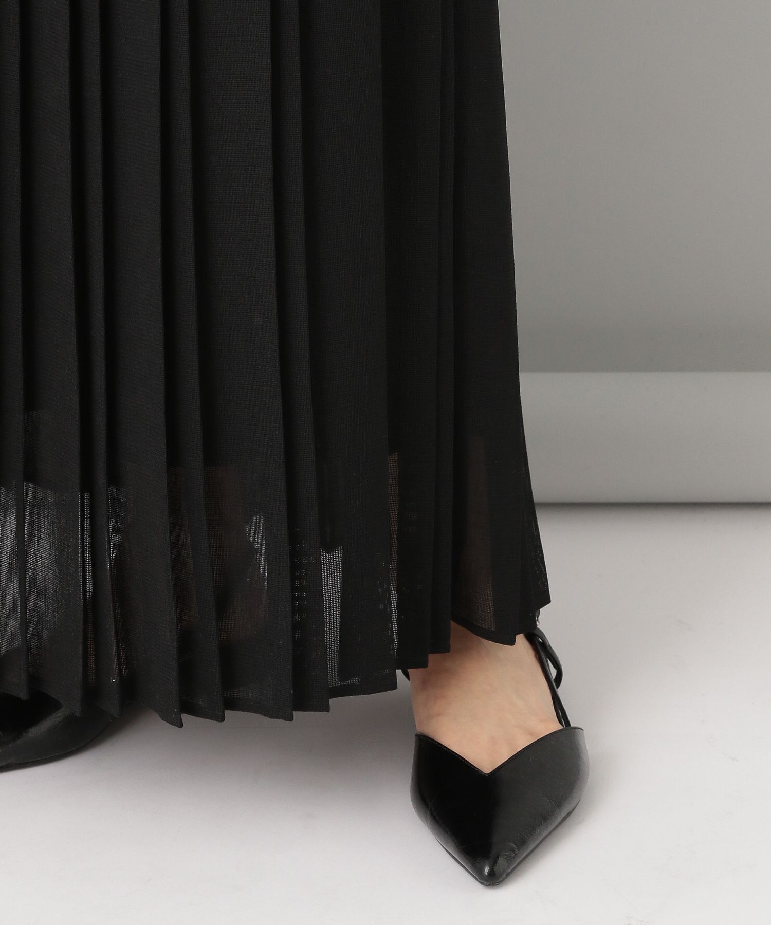 A part by 「メッシュプリーツスカート」|スカート|