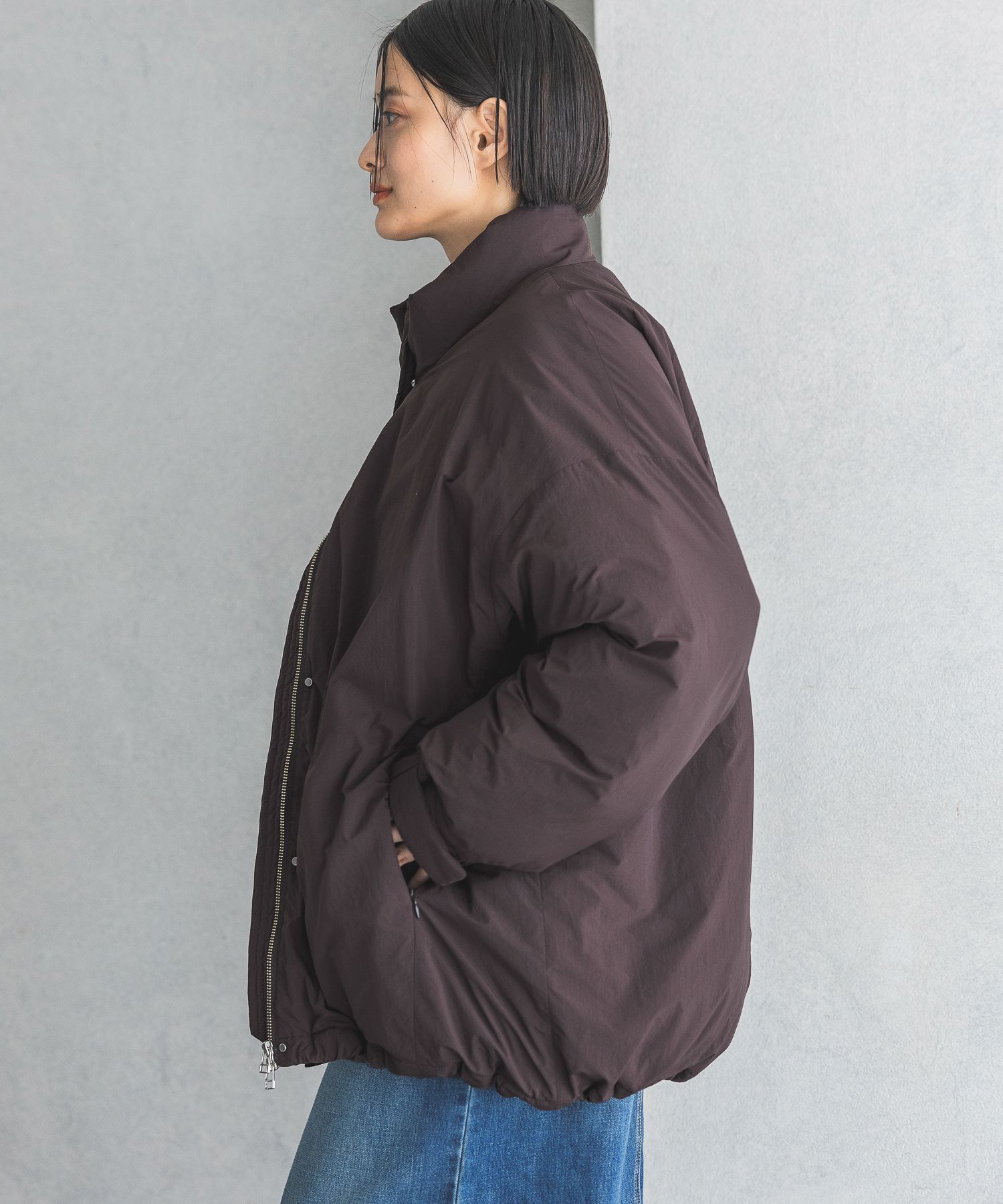 A part by 「エアサーマルスタンドブルゾン」|ダウン|