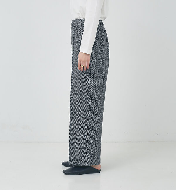 collex「ジャガードヘリンボーンセミワイドパンツ」|その他|
