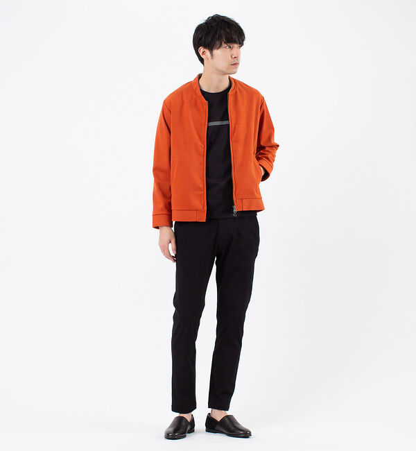 ABAHOUSE「ストレッチメルトン イージー ブルゾン」|ブルゾン・スタジャン|