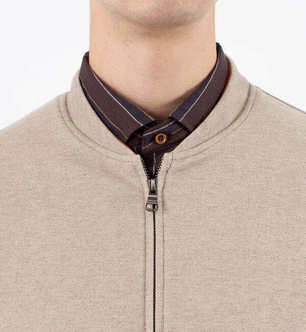 ABAHOUSE「ストレッチメルトン イージー ブルゾン」|ブルゾン・スタジャン|