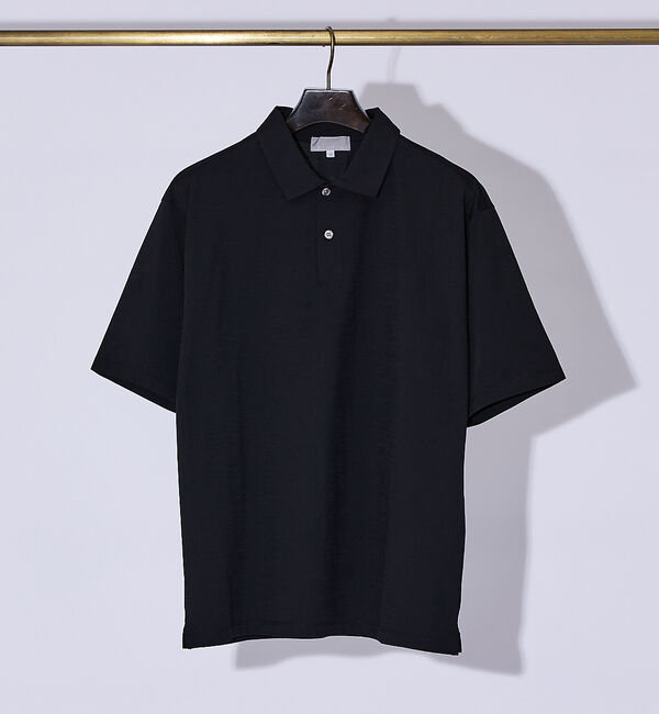 ABAHOUSE「エアファンクション ポロシャツ」|ポロシャツ|ブラック