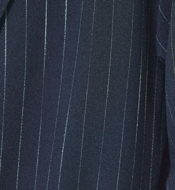 ABAHOUSE「【セットアップ対応】ストライプ ジャケット / セミオーバーサイズ」|テーラードジャケット|