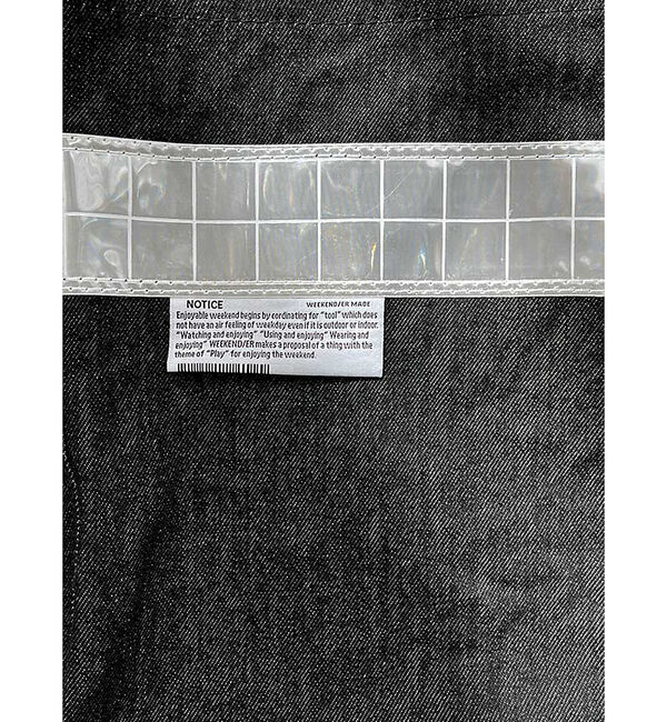 ABAHOUSE「【WEEKENDER/ウィークエンダー】 SAFETY DENIM TOTE/デ」|トートバッグ|