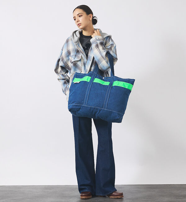 ABAHOUSE「【WEEKENDER/ウィークエンダー】 SAFETY DENIM TOTE/デ」|トートバッグ|