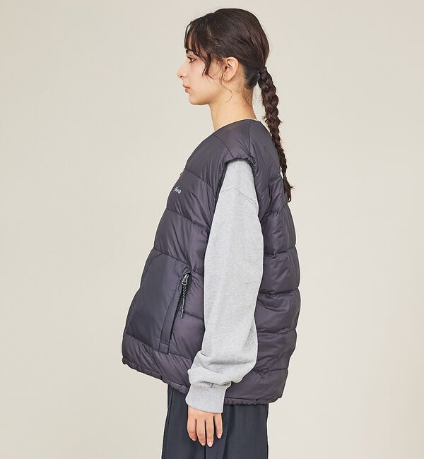 ABAHOUSE「【NANGA/ナンガ】SHEER DOWN VEST/ シアーダウンベスト/N2」|ダウン|