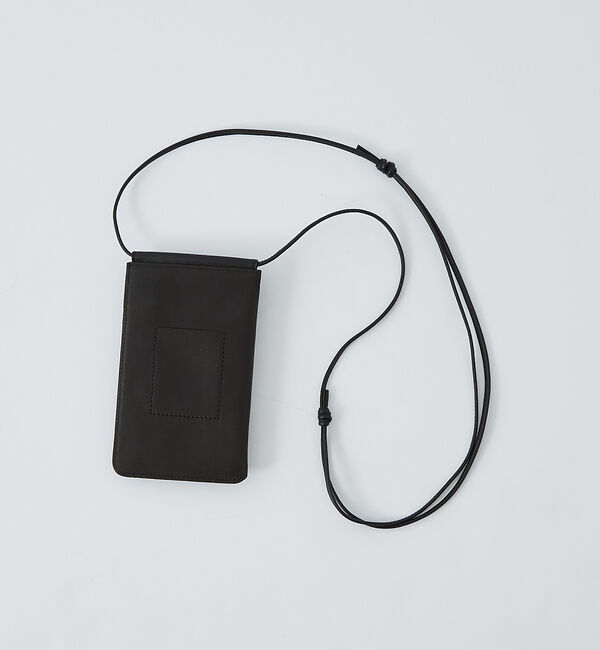 alfredoBANNISTER「スモールレザー コンパクト ポシェット」|ショルダー・メッセンジャー|