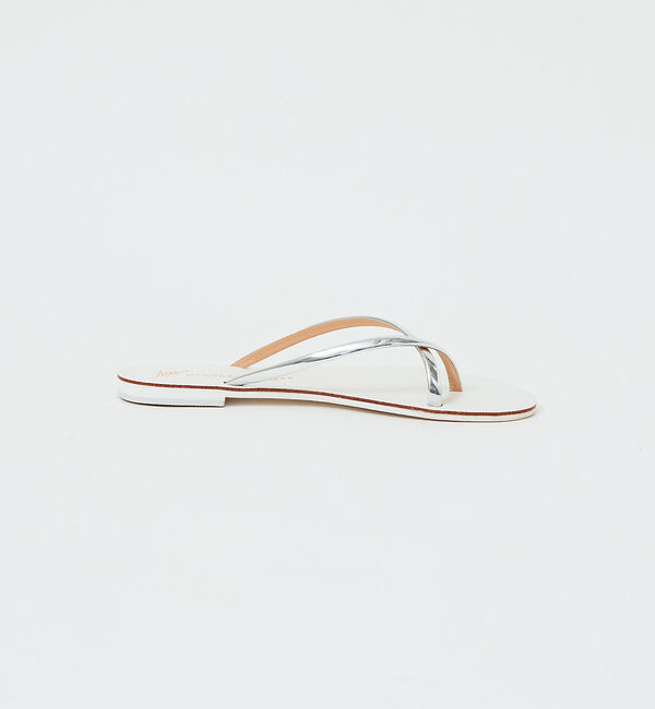 Rouge vif「NICOLAS LAINAS クロスストラップサンダル」|サンダル|