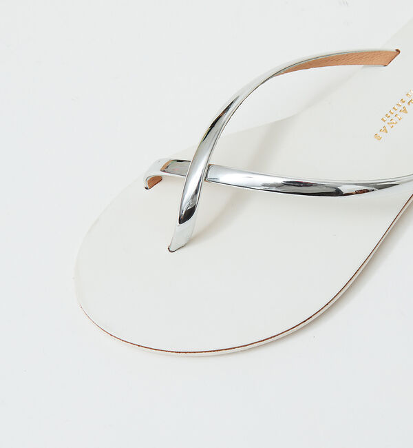 Rouge vif「NICOLAS LAINAS クロスストラップサンダル」|サンダル|