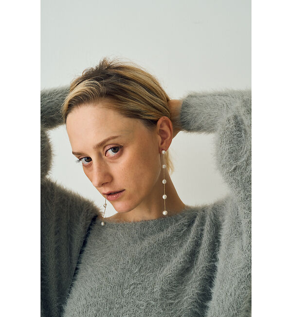 Rouge vif「【Ettika/エティカ】5連パールチェーンピアス」|ピアス|