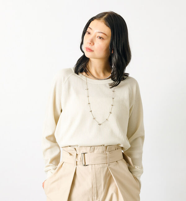 Rouge vif「【FRUIT OF THE LOOM】無地 サーマルロンTEE / ラグラン /」|Tシャツ・カットソー|