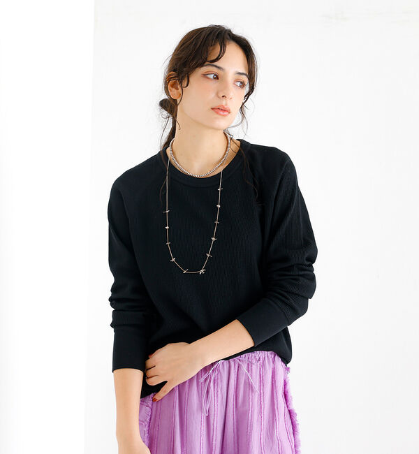 Rouge vif「【FRUIT OF THE LOOM】無地 サーマルロンTEE / ラグラン /」|Tシャツ・カットソー|