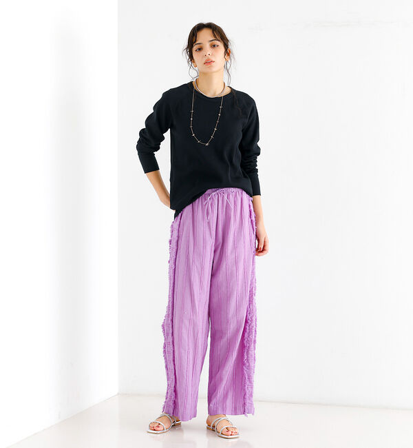 Rouge vif「【FRUIT OF THE LOOM】無地 サーマルロンTEE / ラグラン /」|Tシャツ・カットソー|