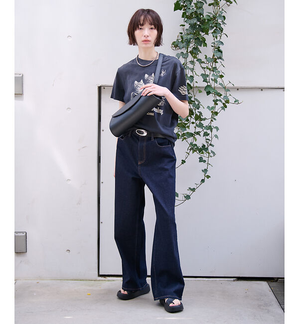 Rouge vif「【AULENTTI/オウレンティ】ワイドフラップ ボディバッグ / ショルダーバ」|ショルダー・メッセンジャー|