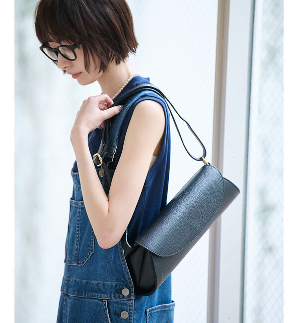 Rouge vif「【AULENTTI/オウレンティ】ワイドフラップ ボディバッグ / ショルダーバ」|ショルダー・メッセンジャー|