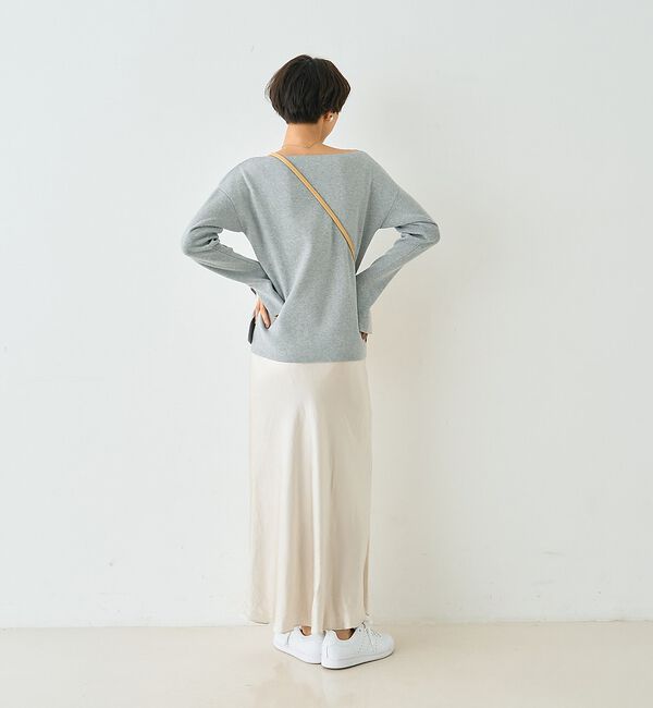 Rouge vif「スムーススリットニットプルオーバー【予約】」|ニット・セーター|