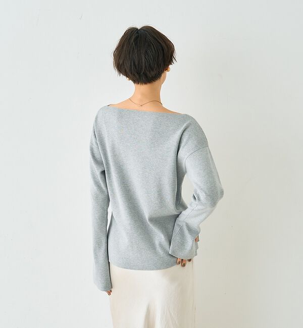 Rouge vif「スムーススリットニットプルオーバー【予約】」|ニット・セーター|