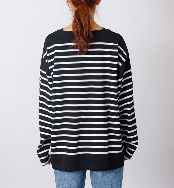 Rouge vif「【MONT KEMMEL/モン ケメル】バスクシャツ / ボーダーロングスリーブ」|Tシャツ・カットソー|