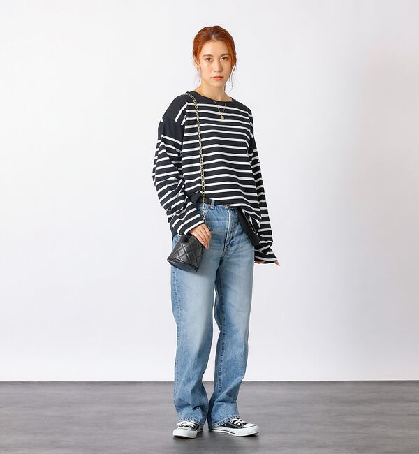 Rouge vif「【MONT KEMMEL/モン ケメル】バスクシャツ / ボーダーロングスリーブ」|Tシャツ・カットソー|