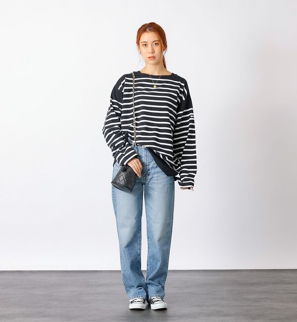 Rouge vif「【MONT KEMMEL/モン ケメル】バスクシャツ / ボーダーロングスリーブ」|Tシャツ・カットソー|